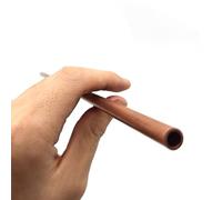 GTPBAO Copper Pipe Outer Diameter 2mm 20mm Inner Diameter 1mm 18mm Length 300mm Hollow Tube for DIY Handicraft Industry Straight(OD 2 x ID 1mm)