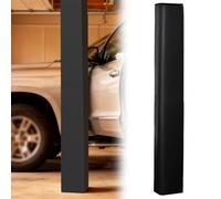 GTPBAO Garage Wrap Around Pole Cushion, Black Gym Wall Padding, Courts Post Pads for Playground Basketball Hoop, 1.2m 1.5m 1.8m Tall(H 4 Ft,2x2 inch)