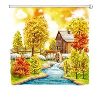 GTPBAO Heat Insulation Window Roller Blinds - Privacy Window Shade For Nursery Kitchen Study Bathroom, Waterproof Fabric (Size : 60x120cm/23.6x47.2in)