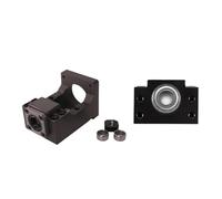 GTPBAO HM15-80 Steel Motor Integrated Base Set for 80mm Nema 32 Servo Motor BF15 SFU2005 Ball Screw End Fixing Support shaft position(C7)