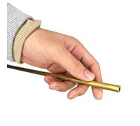 GTPBAO Length 500mm H62 Brass Tube Capillary OD 6mm 6.5mm 7mm 7.5mm 8mm 8.5mm Wall Thickness 0.2mm 3mm Straight(6x0.4x500mm)
