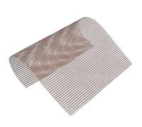 GTPBAO Non-Stick Grilling Mesh Pads 40cm x 30cm Replacement Mesh Wire Net Barbecue Mat Outdoor Cook Reusable BBQ Pads Hardware Grate(Brown)