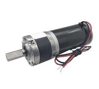 GTPBAO Reduction engine Diameter 32MM Adjustable Speed And Reversible Shaft Diameter 6MM Or 8MM DC Planetary Gear Motor 24V 12V rotating variable (Size : Diameter 6MM, Color : 12v 11rpm 95kgf.cm)
