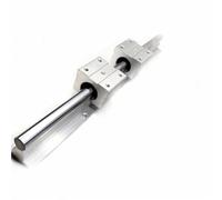 GTPBAO SBR10 Linear Rail Set 10m Width Linear Guide Rail SBR10UU Linear Motion Ball Bearing Slide Blocks for Precision Motion shaft position(750mm 29.53" long)