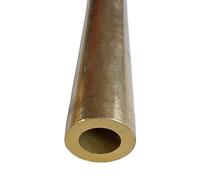 GTPBAO Seamless Brass Capillary Tubes Metal Alloy Round Pipes for Crafting 16mm 17mm 18mm 20mm Straight(11x0.2x300mm)