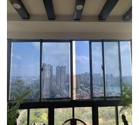 GTPBAO Sunscreen Privacy Window Shade, One-Way See-Through Roller Blind, Easy To Install, Width 40cm 50cm 60cm 70cm 80cm 90cm 100cm(40x150cm/15.7x59in)