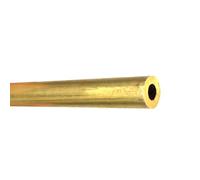 GTPBAO Yellow Brass Tube Length 500mm Capillary Hollow Industrial Pipe OD10mm 11mm 12mm 13mm 17mm 18mm 19mm Straight(10x0.2x9.6x500mm)