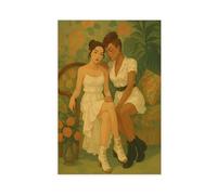GTQZSAF Queer Garden Romance- Feminine Intimacy（11） Canvas Poster Wall Art Decor Print Picture Paintings for Living Room Bedroom Decoration 20x30inch(50x75cm)