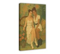 GTQZSAF Queer Garden Romance- Feminine Intimacy（11） Canvas Poster Wall Art Decor Print Picture Paintings for Living Room Bedroom Decoration 20x30inch(50x75cm)