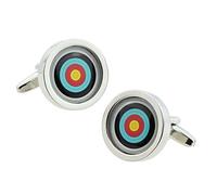 GTR Archery Target Cufflinks
