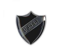 GTR Black Usher Retro Stag Night Enamel School Badge (XSB18)