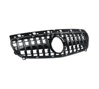 GTR Diamond Front Inlet Grille Bumper Grill Compatible For Mercedes Benz A Class W176 A200 A250 A45 AMG 2013-2015 Air Intake Grille Parts