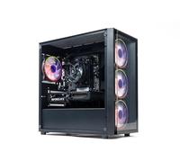 GTR Gaming PC | AMD Ryzen 5 5500, RTX 5060 8GB, 16GB DDR4 3600MHz, 1TB SSD, 600W 80+ Bronze PSU, ARGB Glass-Black Case, WiFi, Windows 11 Home | Prebuilt Gaming Desktop PC
