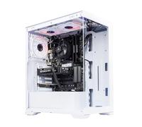 GTR Gaming PC | AMD Ryzen 5 5600X | NVIDIA RTX 5060 8GB | 1TB NVMe SSD | 32GB DDR4 3600MHz RAM | 650W PSU | Windows 11 | Wi-Fi - ARGB White Gaming Case