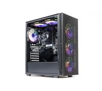 GTR Gaming PC - Intel Core i5-10400F, NVIDIA GeForce RTX 3050 6GB, 16GB DDR4 RAM, 1TB NVMe SSD, 650W PSU, Windows 11 Gaming Desktop Computer, Wi-Fi, ARGB Case, High Performance Prebuilt PC.