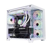 GTR Gaming PC | Intel Core i9-14900KF | RTX 5080 16GB | 32GB DDR5 5600MHz | 2TB NVMe SSD | 1000W Gold PSU | Wi-Fi | AIO Cooler | ARGB White Case | Windows 11