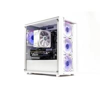 GTR Gaming PC | Ryzen 7 5700X | RTX 5060 | 16GB 3600MHz RAM | 1TB NVMe SSD | 600W 80+ Bronze PSU | White ARGB Glass Case | Windows 11 | WiFi & Bluetooth