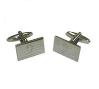 GTR-Prestige Giftware Bass Clef Music Cufflinks Presented in a Cufflink Box