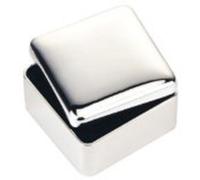 GTR-Prestige Giftware Beautiful Square Silver Plated Trinket Box - (XAC25)