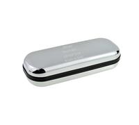 GTR-Prestige Giftware Personalised Engravable Chromed Spectacles Glasses Case