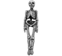 GTR-Prestige Giftware Pirate Skeleton Pewter Lapel Pin Badge XWTP079
