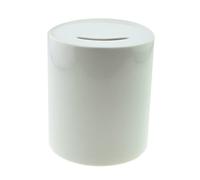 GTR-Prestige Giftware Plain White Ceramic Money Box Suitable for Sublimation or Just as it is - XMBX