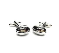 GTR-Prestige Giftware Rugby Ball Cufflinks X2PSN183