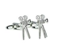 GTR Retro Movie Cameras Cufflinks (XAJ209)