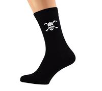 GTR Skull & Crossbones Design Socks. Adult size UK 6-12 Euro 39-46(X6N049)