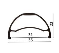 Gtr Sl30 27.5´´ Disc Tubeless Mtb Rear Wheel Silver 12 x 142 mm / Shimano Micro Spline 12 x 142 mm Yellow