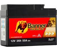 GTR4A-5 Banner Bike Bull GEL Battery (50301)
