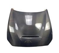 GTS Style Real Carbon Fiber Front Bumper Engine Hood Bonnet Vent Cover Compatible For BMW M3 M4 F80 F82 F83 2014-2020(Single-sided carbon)
