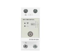 GTS8-W Time Switch DIN Rail Smart Home Remote Control Switch by AC220V 32A 40A 63A 80A(GTS8-W-2P,63A)