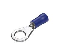 GTSE 100 Pack of Blue Ring (0BA) Terminals - 6.4mm - Premium Pre-insulated Crimp Terminals