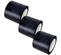GTSE 100mm x 33m, Black, Wide PVC Vinyl Floor Tape, 3 Rolls, Safety Marking Tape, 0.15mm Thick, Suitable for Dance Floors, Gyms, Warehouse, Sports Industry