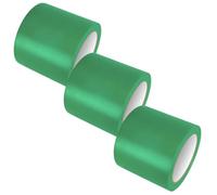 GTSE 100mm x 33m, Green, Wide PVC Vinyl Floor Tape, 3 Rolls, Safety Marking Tape, 0.15mm Thick, Suitable for Dance Floors, Gyms, Warehouse, Sports Industry