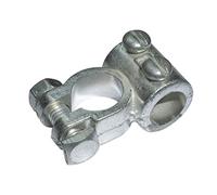 GTSE 2PCS Solderless Car Battery Terminal Clamp Connectors, 9.5mm, 12V, Positive and Negative Pair