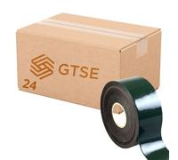 GTSE Car Number Plate Tape, 50mm x 10m, 24 Rolls - Double-Sided Foam Tape for License Plates, Trim, and Badges - Weatherproof and Durable - No Drilling Required