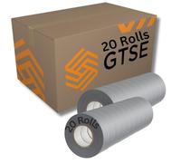 GTSE Grey Electrical Tape, 19mm x 20m, 20 Rolls of Strong Self-Adhesive PVC Insulation Tape for Insulating, Repairing and Protecting Electrical Wires