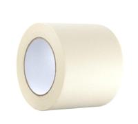GTSE Masking Tape, 100mm (4”) x 50m, Wide Cream Painters Tape for Painting, Decorating and DIY, 1 Rolls