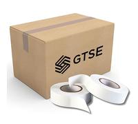 GTSE White Electrical Tape, 19mm x 20m, Bulk Box of 100 Rolls, Strong Self-Adhesive PVC Insulation Tape for Insulating, Repairing and Protecting Electrical Wires