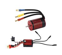 GTSKYTENRC 2838 Sensorless Brushless Motor 35A Brushless Smart ESC Sensorless Motor Combo for 1/14 1/16 RC Car (3200KV)