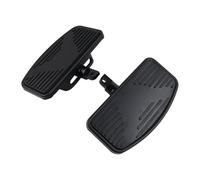 GTT002 Motorcycle Rear Passenger Footrest Footboard Peadls Rider Foot Peg Floorboard for Touring 883 1200 Aluminum Black