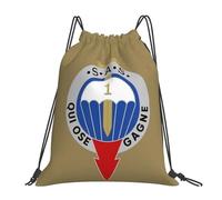 GTTDFASJ drawstring backpack 1st Marine Infantry Paratroopers Regiment 1er R.P.I.Ma French Army Special Forces Backpacks Storage Book Bags