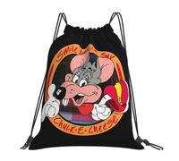 GTTDFASJ drawstring backpack Say Chuck E Cheese Button Backpacks Fashion Drawstring Bundle Pocket Storage Bag Book Bags For Travel Students