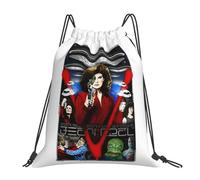 GTTDFASJ drawstring backpack V TV Show Visitor Alien Diana Backpacks Multi-function Drawstring Bundle Pocket Sports Bag Book Bags For Man Woman Students