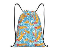 GTTDFASJ drawstring bag Custom Hot-Wheels Sport Racing Car for Shopping Yoga Backpacks Men Women Sports Gym Sackpack