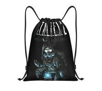 GTTDFASJ drawstring bag S.T.A.L.K.E.R. 2 Heart Of Chornobyl Drawstring Backpack Sports Gym Sackpack String Bag for Working Out