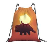 GTTDFASJ drawstring bag The End Of All Things Backpacks Multi-function Portable Drawstring Bundle Pocket Shoes Bag Book Bags For Man Woman Students