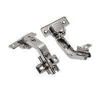 GTV 35mm Angular Standard 135 Degree ZE Hinge, Zinc Plated Steel, Contemporary Style, Pack of 1